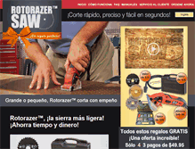 Tablet Screenshot of larotorazer.com